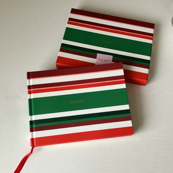 Kate Spade Jolly Stripe Memory Book (NWT) - Picture 5 of 10